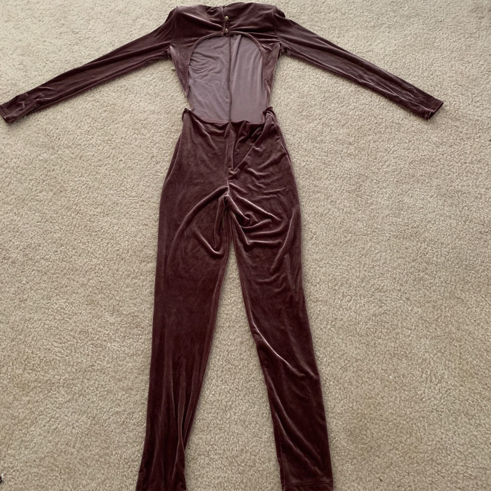 Mauve/Dark Rose Jumpsuit!  New WOT Gorgeous color